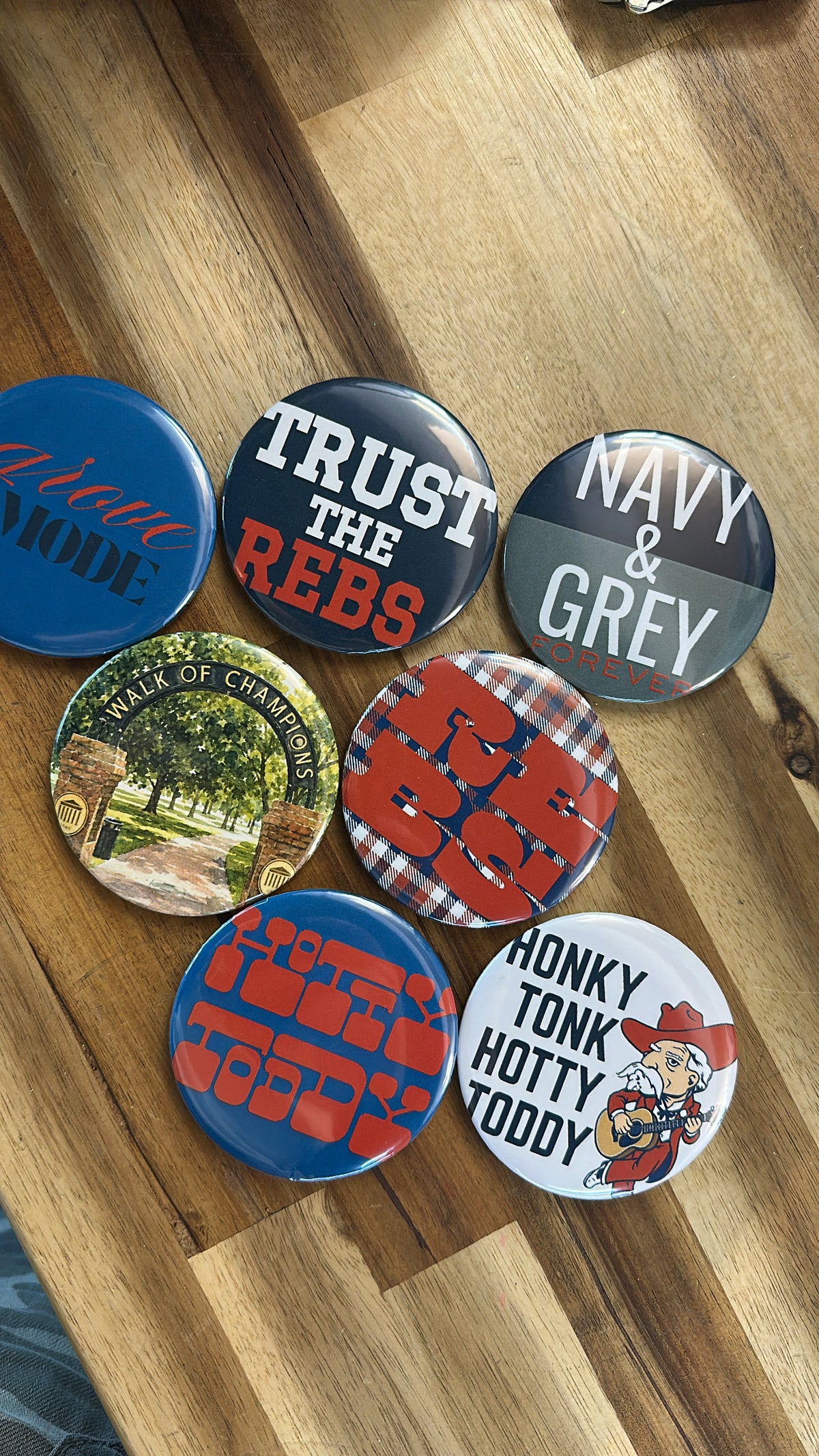 Steele Gameday Buttons