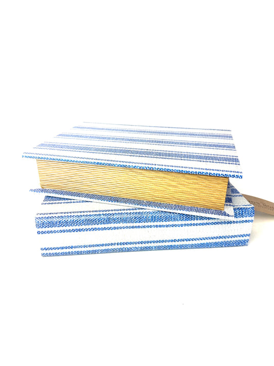 Blue Stripe Decor Book