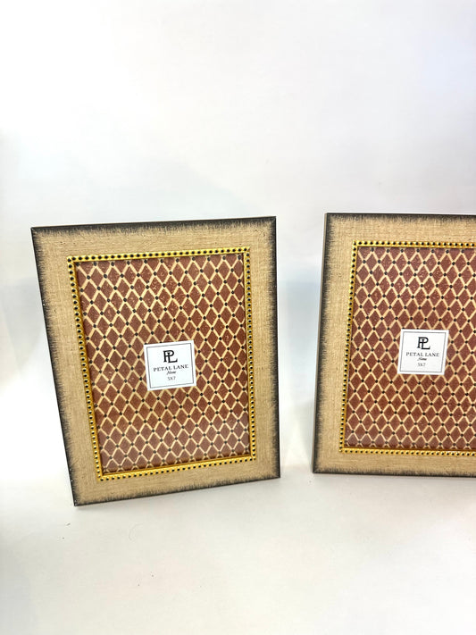 Rustic Wood Gold - 5x7