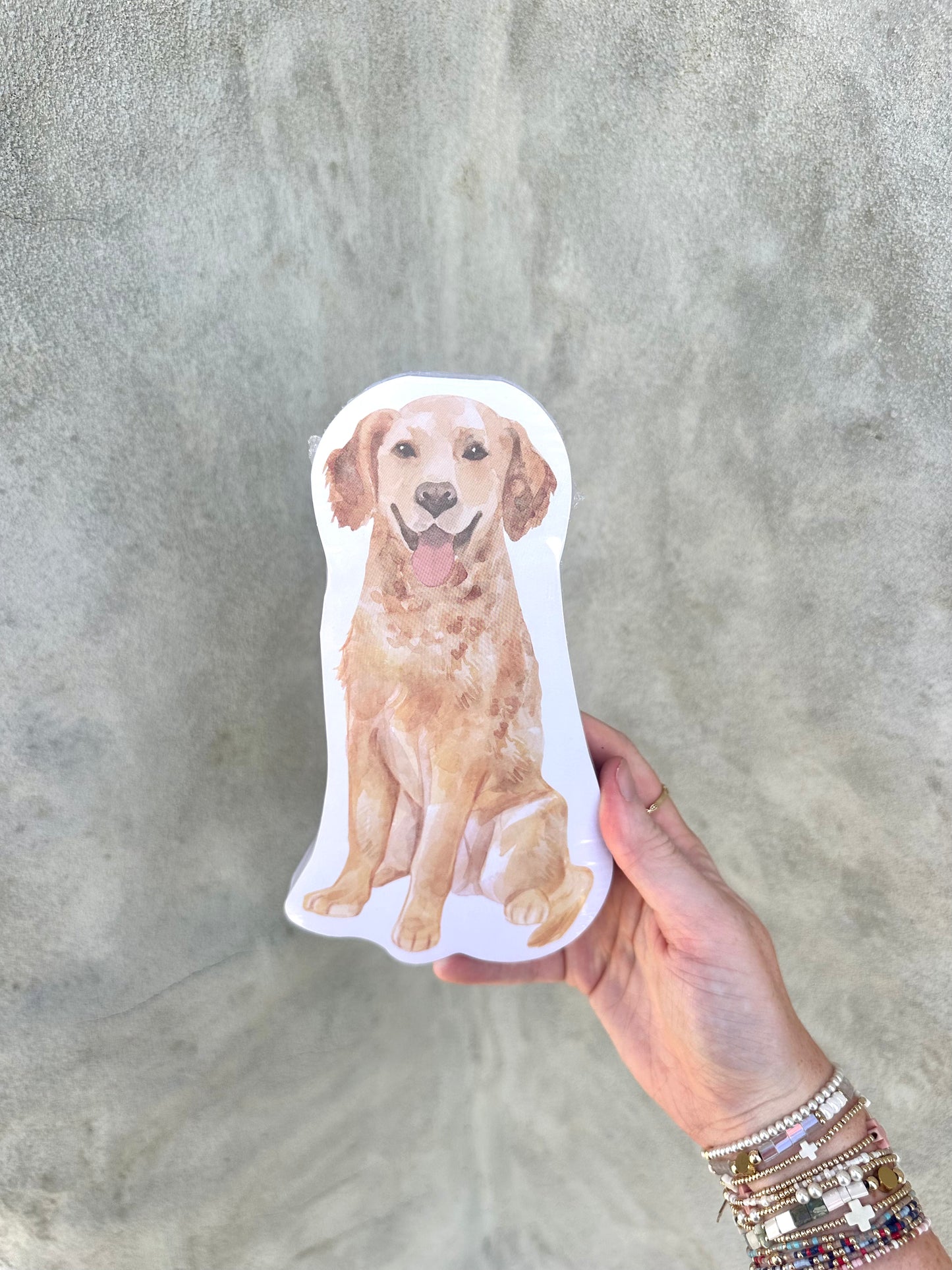Dog Die Cut Notepad