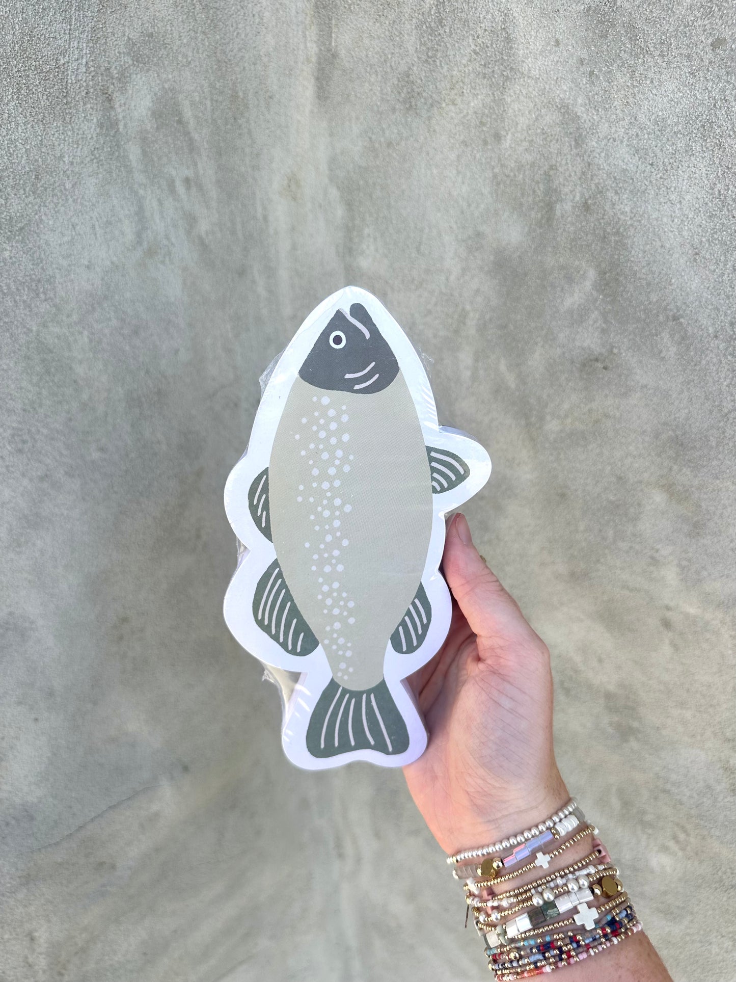 Fish Die Cut Notepad