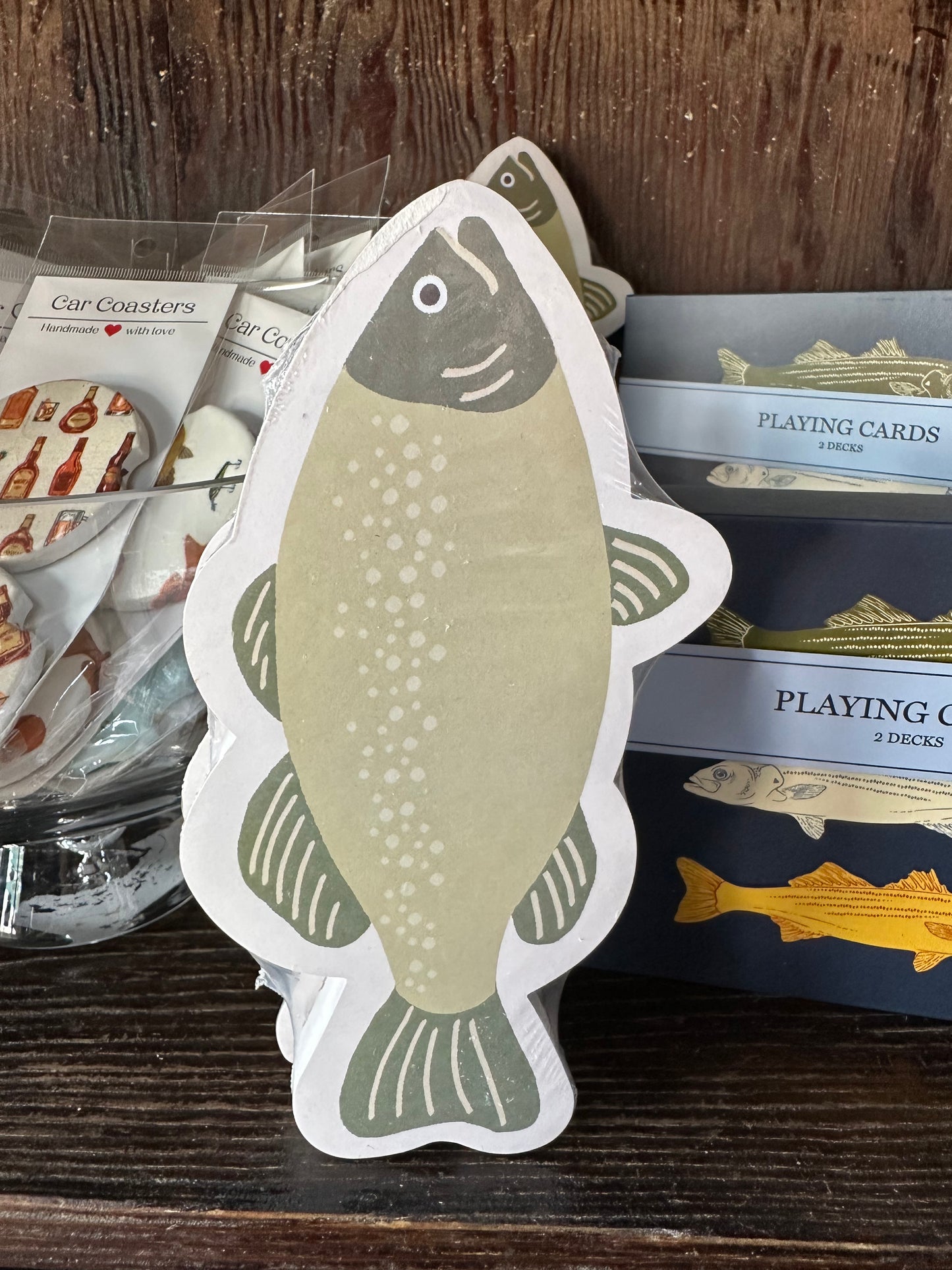 Fish Die Cut Notepad