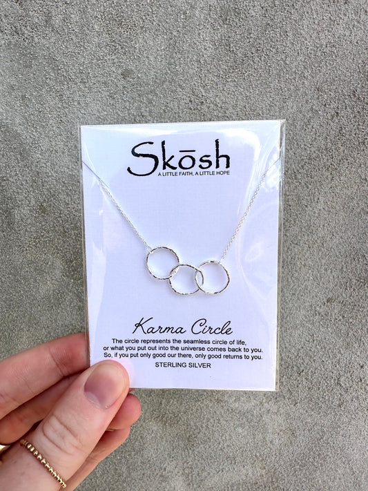 Triple Circle Necklace