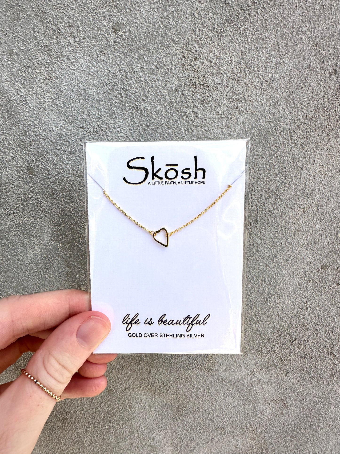 Tiny Sweet Heart Necklace
