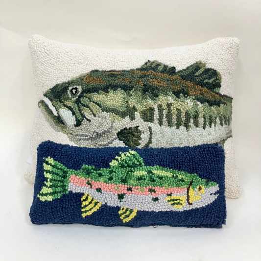 Trout Hook Pillow