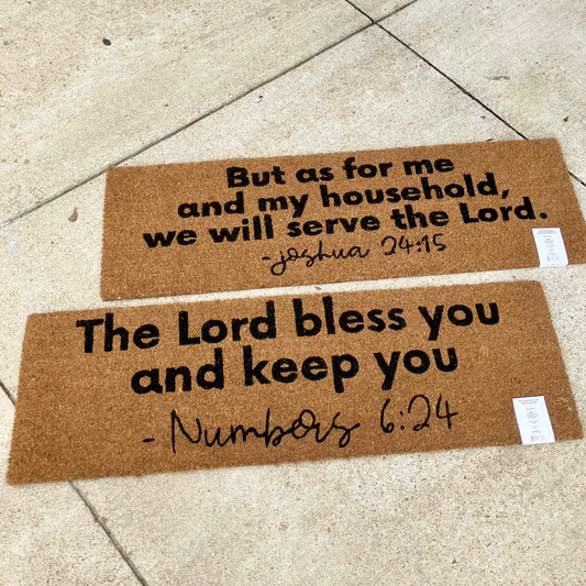 XL Bible Verse Doormats
