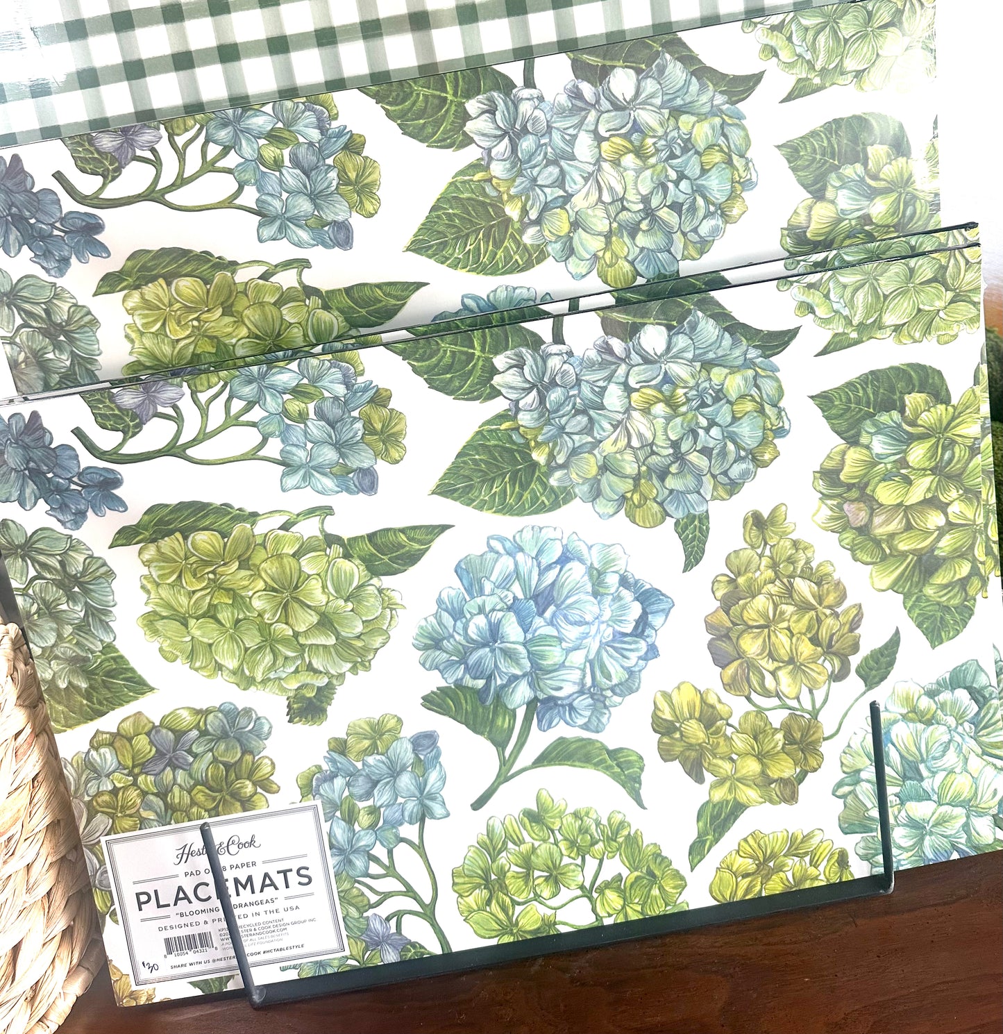 Blooming Hydrangeas Placemat