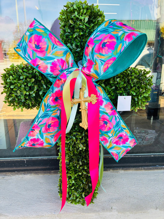 Preserved Boxwood Cross
