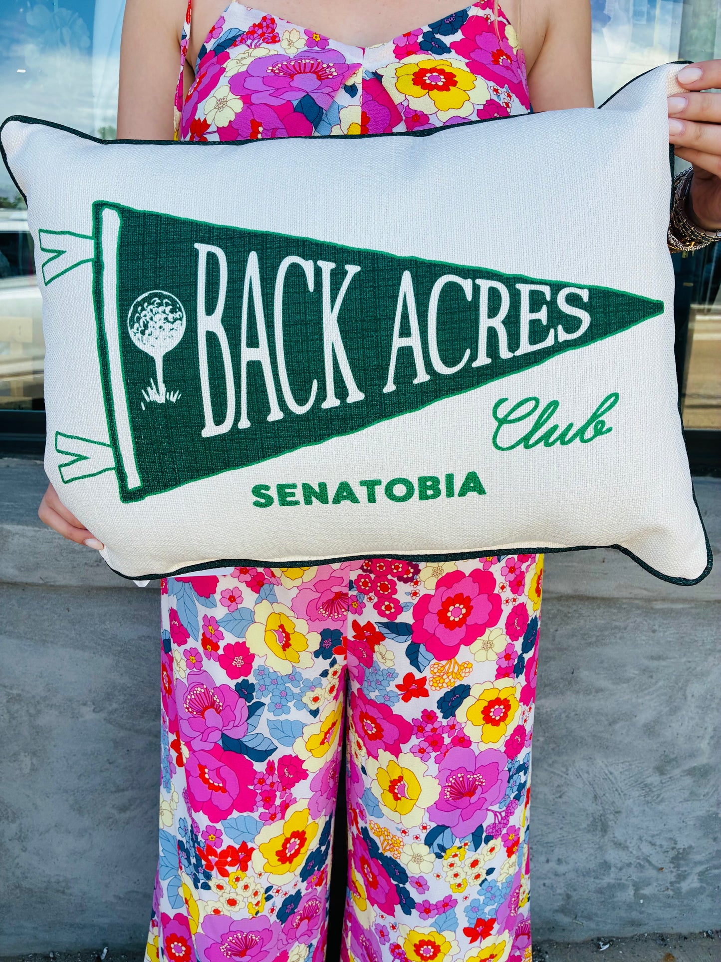 Back Acres Pennant Golf Club Pillow