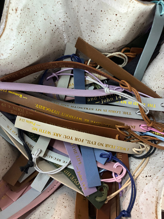 Leather Bible Bookmarks