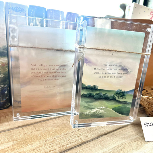 Acrylic Scripture Frames