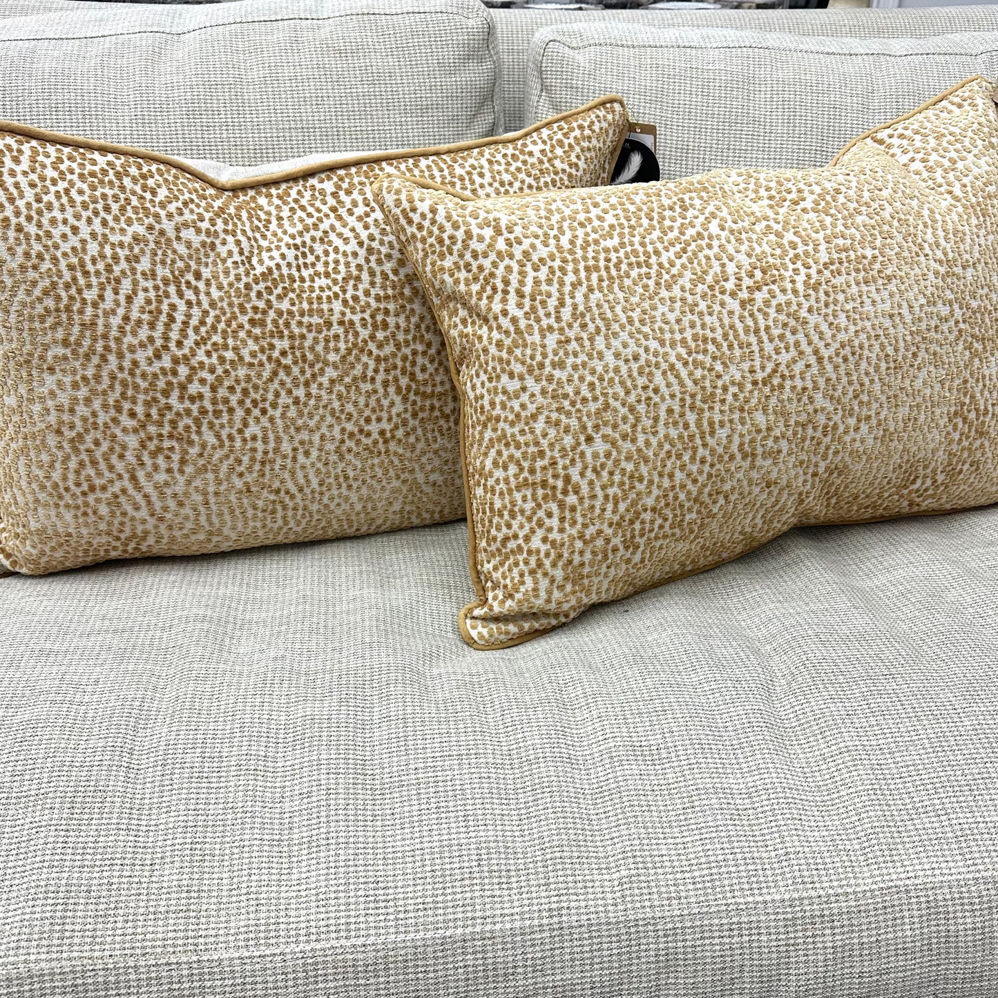Mustard Seed Lumbar Pillow