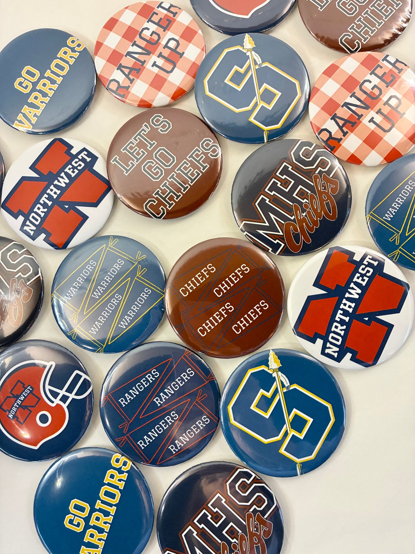Steele Gameday Buttons