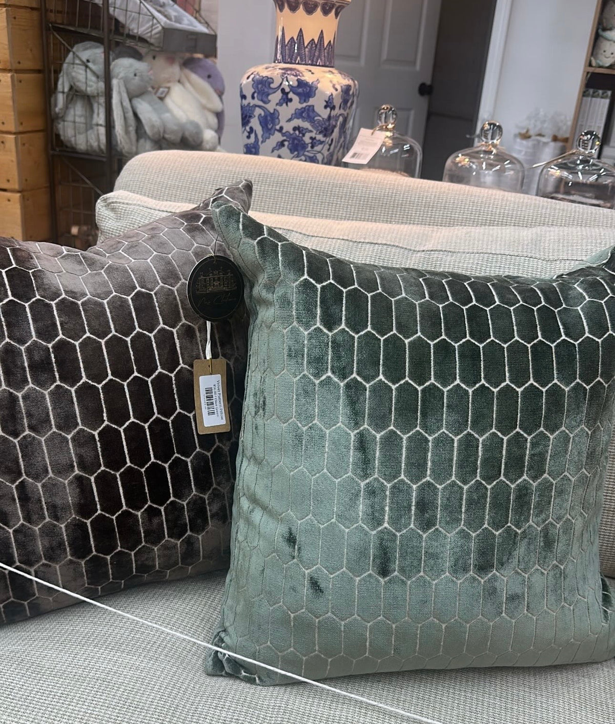 Velvet Pattern Pillow