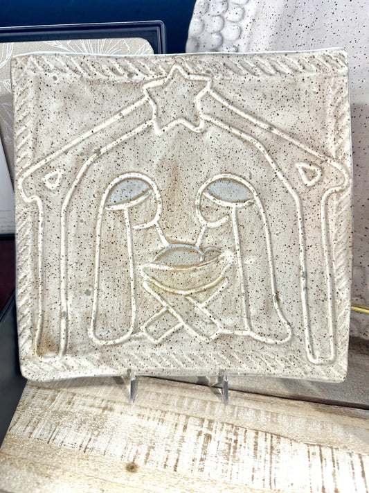 Nativity Platter