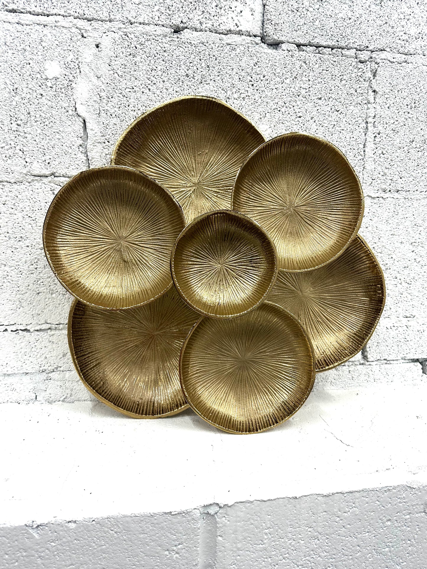 Gold Cluster Bowls Tray