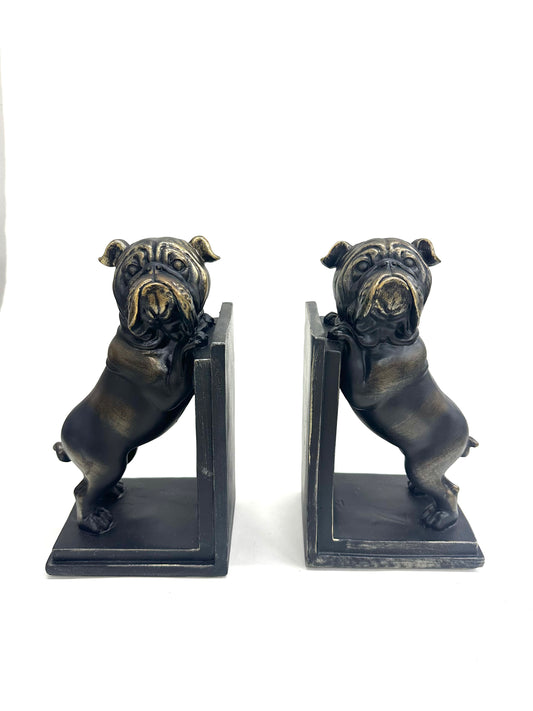 Bulldog Bookends