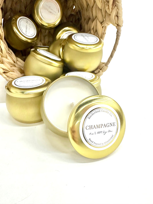 Gold Tin 4oz Candle