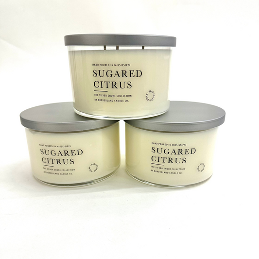 Sugared Citrus 3 Wick Candle