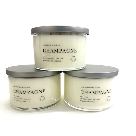 Champagne 3 Wick Candle