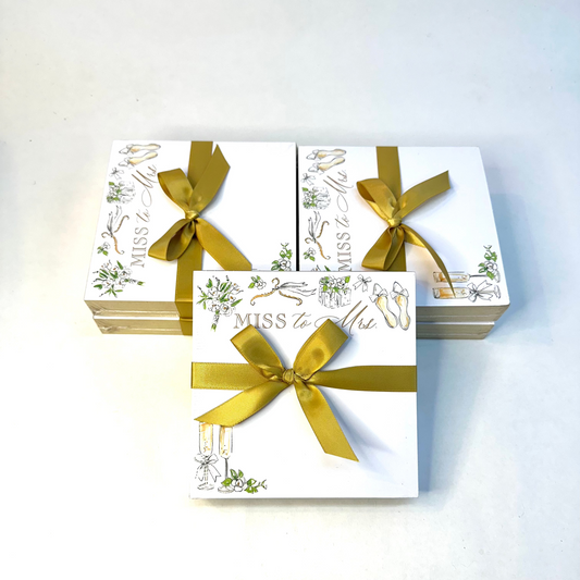 Miss to Mrs. Bridal Icons Luxe Notepad