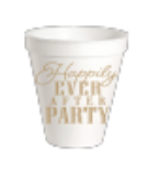 Happily Ever After Party Styrofoam Cups