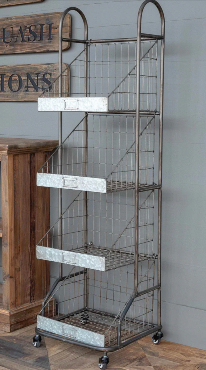Grocery Metal Baker's Rack