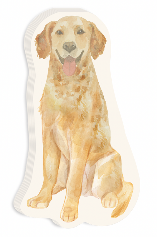 Dog Die Cut Notepad