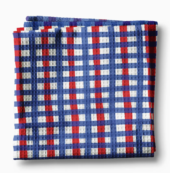 Patriotic Gingham Towel