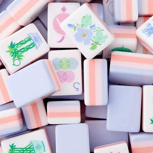 Bloom & Bamboo Mahjong Tiles