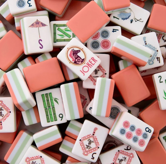 Melon Cabana Mahjong Tiles
