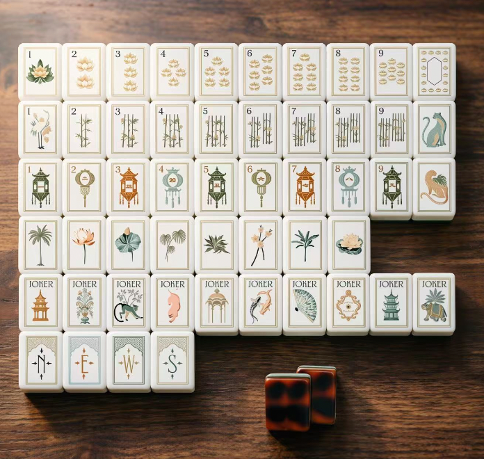 Riviera Retreat Mahjong Tiles
