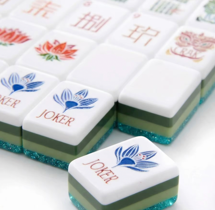 Ocean Front Mahjong Tiles