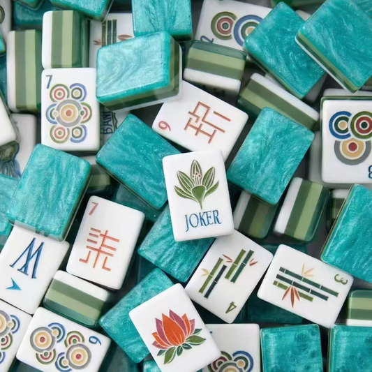 Ocean Front Mahjong Tiles