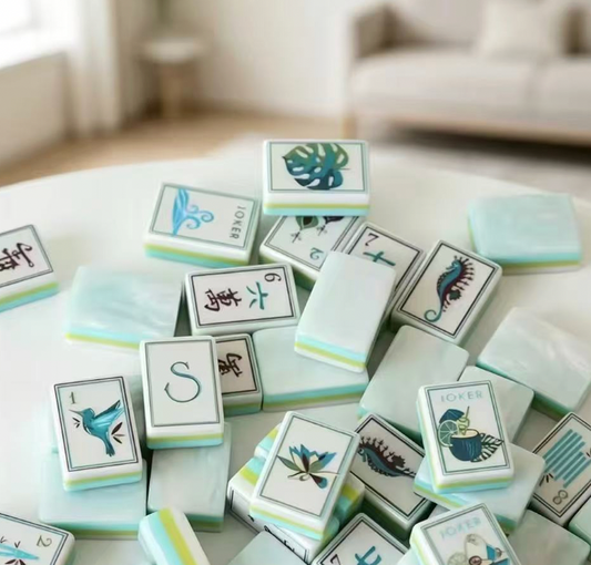 Seaside Mahjong Tiles
