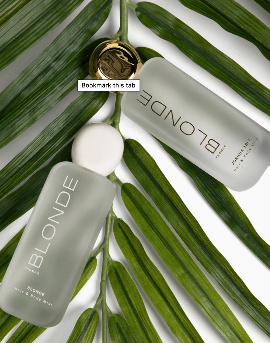 Thomas Blonde Hair & Body Mist 100mL