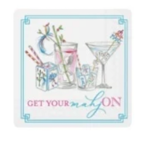 Get Your Mahj On Cocktail Napkins