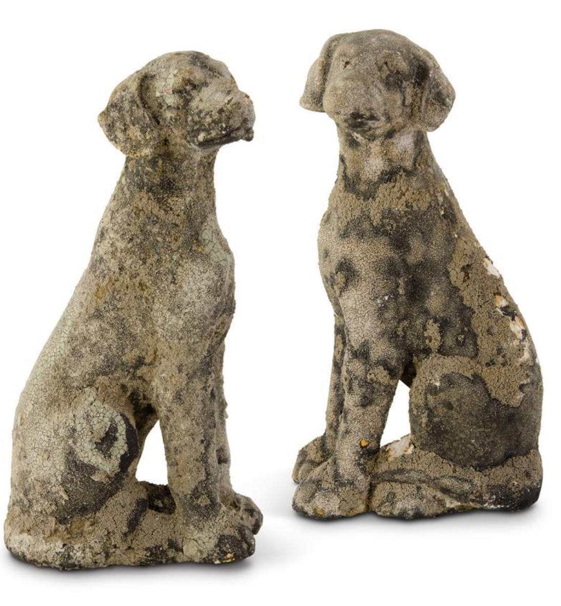 Weathered Stone Dogs