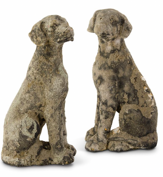 Weathered Stone Dogs