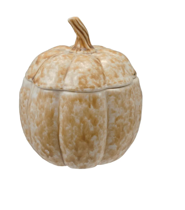 Pumpkin Jar with Lid