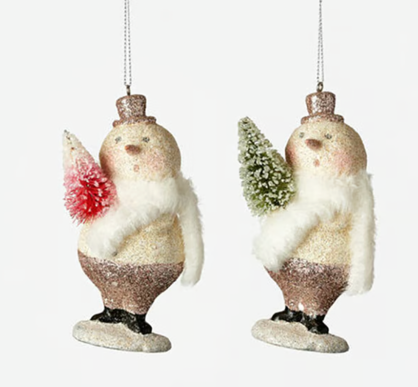 Sparkle Snowman Ornament