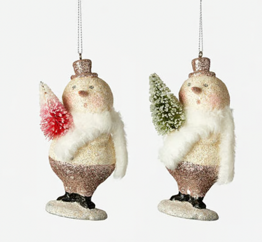 Sparkle Snowman Ornament