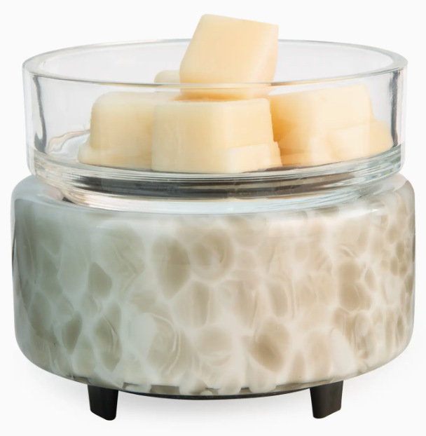 Swirl Glass 2 in 1 Candlewarmer