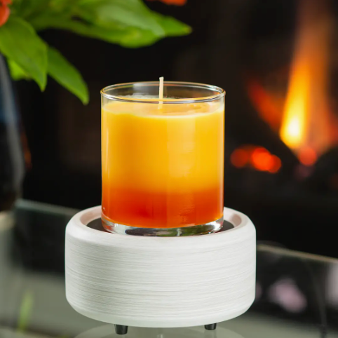 White Washed 2 in 1 Candlewarmer