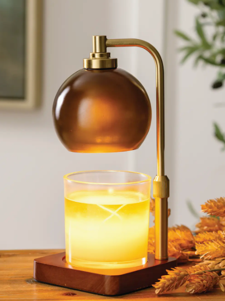 Amber Candle Warmer Lamp