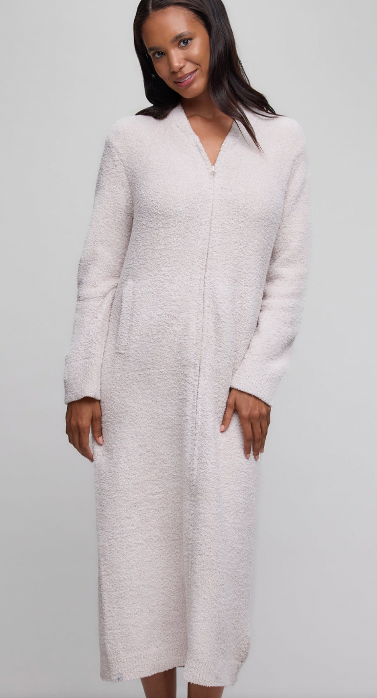 CozyChic Full ZIp V Neck Lounger