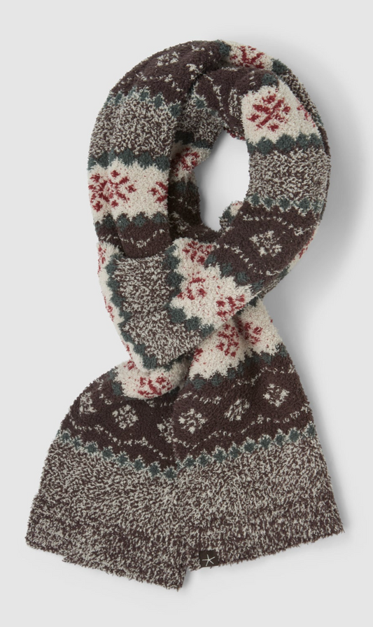 CozyChic Fairisle Scarf