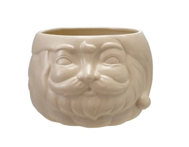 Santa Head Shaped White Cooler