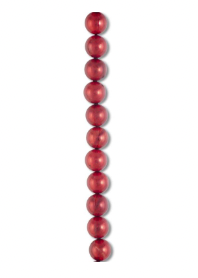 Red Pearl Bead Garland 72"