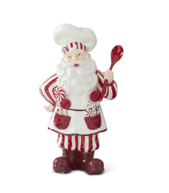 Santa Baker w/ Spoon 18.25"